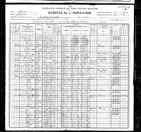Barney Green - 1900 United States Federal Census