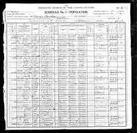 Walter M Hibbits - 1900 United States Federal Census