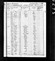 Barney B Springer - 1850 United States Federal Census