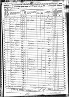 Louisania Springer - 1860 United States Federal Census