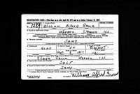 William Alfred Groom - U.S. World War II Draft Registration Cards, 1942