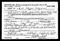 Howard Payne Grabill - U.S. World War II Draft Registration Cards, 1942