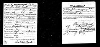 Alvia Hobert Garrett - World War I Draft Registration Cards, 1917-1918