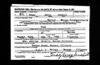 Tracy Leroy Grabill - U.S. World War II Draft Registration Cards, 1942