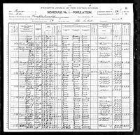 Jacob Hohl - 1900 United States Federal Census