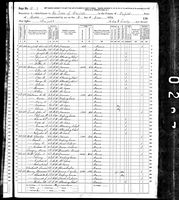 Charlotte B Harvey - 1870 United States Federal Census