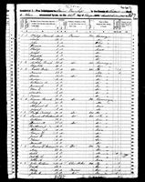 Frances Bales - 1850 United States Federal Census