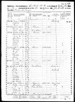 Rachel Kendrick - 1860 United States Federal Census