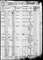 Genra A Chapman - 1860 United States Federal Census