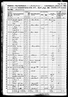 Betsey Harvey - 1860 United States Federal Census