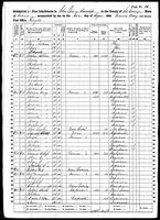 Calista A Hovey - 1860 United States Federal Census