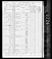 Chas. F. Spoor - 1870 United States Federal Census