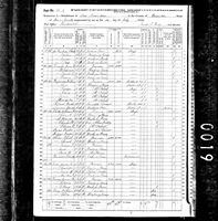 Byram H Hervey - 1870 United States Federal Census