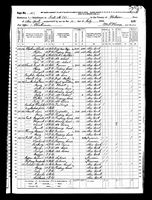 Medad Harvey - 1870 United States Federal Census