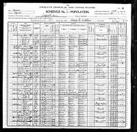 Frances Adelaide Marble - 1900 United States Federal Census
