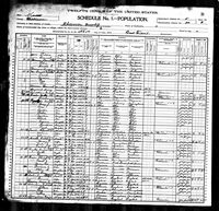 Peter Harsh - 1900 United States Federal Census