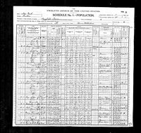 Richmond E. HARVEY - 1900 United States Federal Census