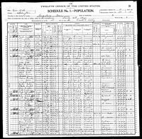 Julia Harry - 1900 United States Federal Census