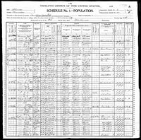 Anna C Harvey - 1900 United States Federal Census