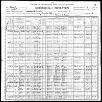 George Harvey - 1900 United States Federal Census