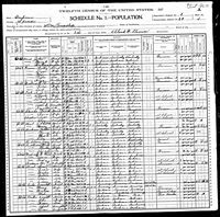 Marry Hawkins - 1900 United States Federal Census