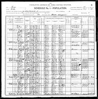 Lewis C Vickers - 1900 United States Federal Census