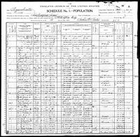 Emmeline K Hervey - 1900 United States Federal Census