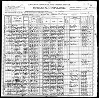 James W Hervey - 1900 United States Federal Census