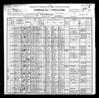 Chas H Krebbiel - 1900 United States Federal Census