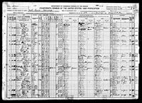 Peter Henry Hirstine - 1920 United States Federal Census
