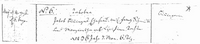 Death of Jacobea Schmidt Binninger 29 SEP 1771 age 36