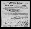 Florida, County Marriage Records, 1823-1982 - William Alanson Berry