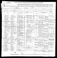 Gianni Cilfone - New York, Passenger Lists, 1820-1957