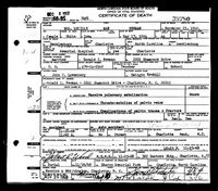 Mrs Lucille Mae Newman - North Carolina Death Certificates, 1909-1975