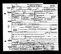 Ernest Lawrence Sells - North Carolina Death Certificates, 1909-1975