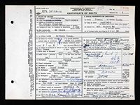 Kataezyna Ciekulski - Pennsylvania, Death Certificates, 1906-1964