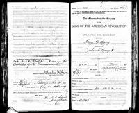 Zachariah Harvey - U.S., Sons of the American Revolution Membership Applications, 1889-1970
