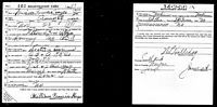 William Francis Hayes - U.S., World War I Draft Registration Cards, 1917-1918