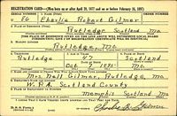 Charles Robert Gilmer - U.S., World War II Draft Registration Cards, 1942