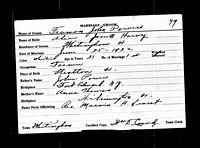Truman John POWERS - Vermont, Marriage Records, 1909-2008
