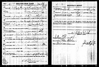 Arthur Henry Julius Werner - World War I Draft Registration Cards, 1917-1918