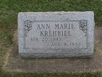 Krehbiel, Ann Marie (I26792)