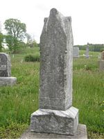 Anna Maria Crosby Dallas and Samuel Dallas grave marker.jpg