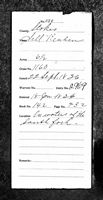 North Carolina, Land Grant Files, 1693-1960 - Hirst Reuben Sell