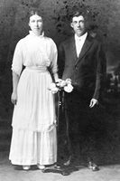 Otto and Abigail Krebill 11FEB1914 Wedding